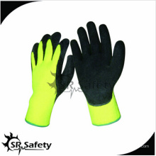 SRSAFETY 7G Acryl Windel strickte hohe Schlag schützend Winter Outwork Handschuhe mit kostenloser Probe, China Lieferanten